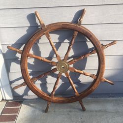 Vintage Ship Wheel
