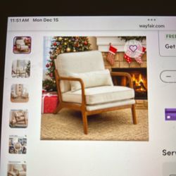 Lemley Mud Century Solid Wood Accent Chairs