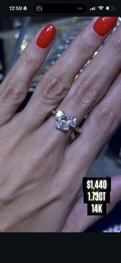 14K  1.73CT Lab Grown Ring  