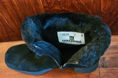 Rare Vintage Canadienne Womens Ankle Boots...Size 7
