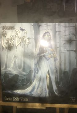 Corpse bride statue
