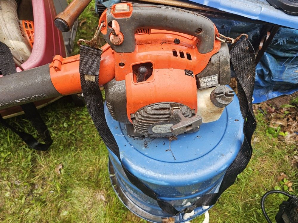 Husqvarna 125bv handheld gas leaf blower fix it