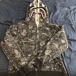 Space camo bape hoodie