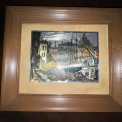 Little Boatyard Venice By Lionel Barrymore ($10)
