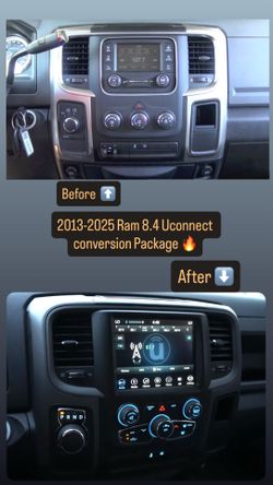 2013+ Ram 8.4 Uconnect conversion package