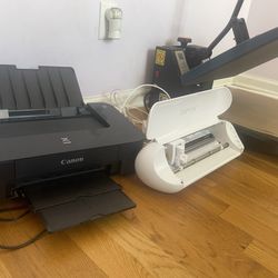 Printer,vinyl Machine, And Heat press 