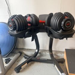 Bowflex Adjustable Dumbbell with Stand