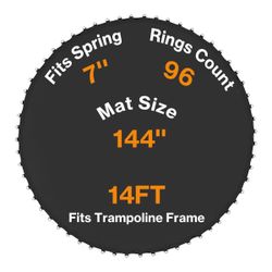 Trampoline Replacement Mat