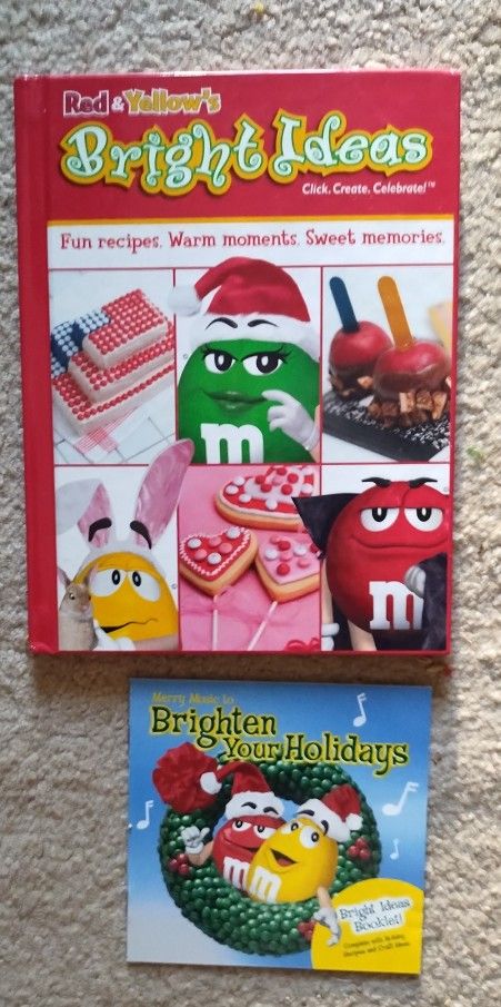 Red & Yellow Bright Ideas - Holiday Cookbook