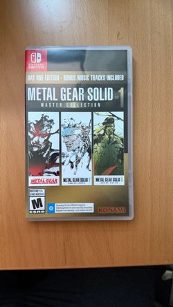 Metal Gear Solid Master Collection vol. 1 Nintendo Switch
