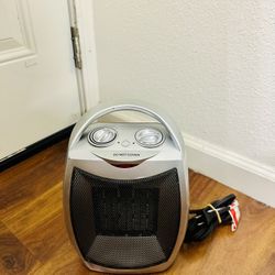 Portable Ceramic Electric Space Heater with Thermostat  