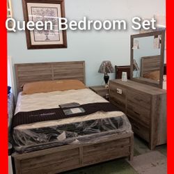 🚨 Queen Bedroom Set 