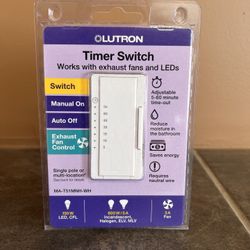 Lutron Maestro Countdown Timer Switch for Fans and Lights