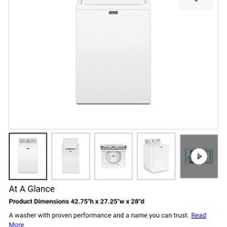 Maytag 4.2 cubic feet Top load washer