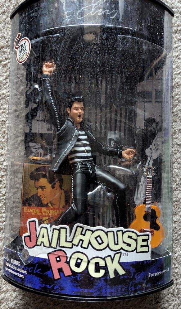 Elvis Presley Jailhouse Rock Action Figure, new in box