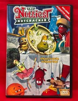 The Nuttiest Nutcracker DVD 1999 animated Christmas movie with interactive games