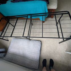 Queen Metal Bed Frame 18" Height 
