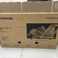 Toshiba Fire TV 65” LED 4K! Finance For $50 Down Payment!!