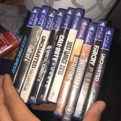 PS4 Games 5 a Pop Or 40 For All Of Em