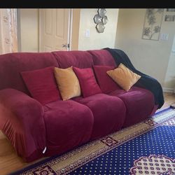 Reclying Sofa Set (3&2) Velvet 