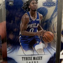 Tyrese Maxey Rookie Honors 