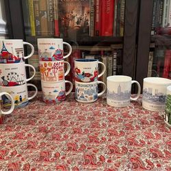 Starbucks You Are Here and City Series Mug Collection