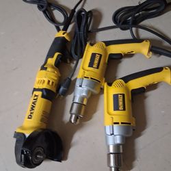 Dewalt tools brand new 2 drills and a grinder