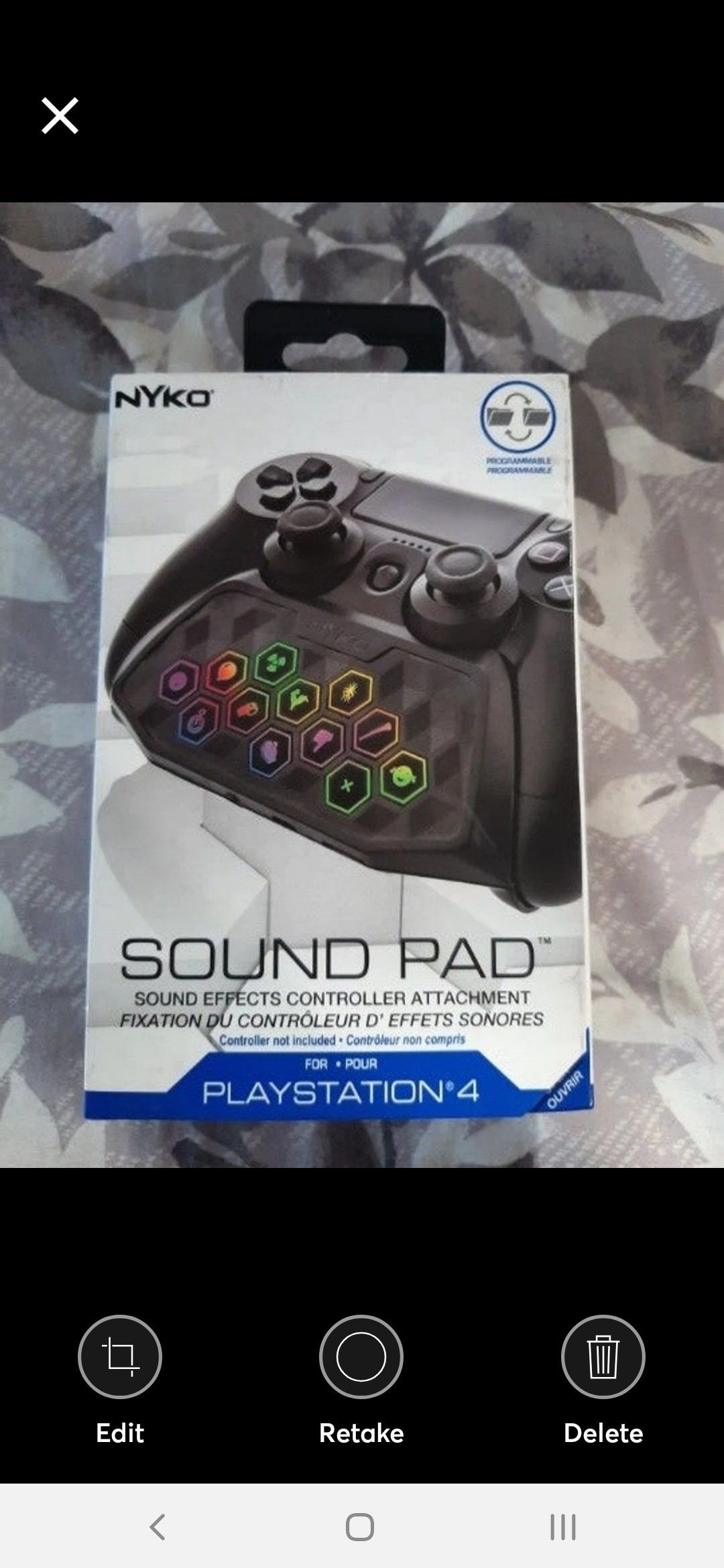 Ps4 sound pad