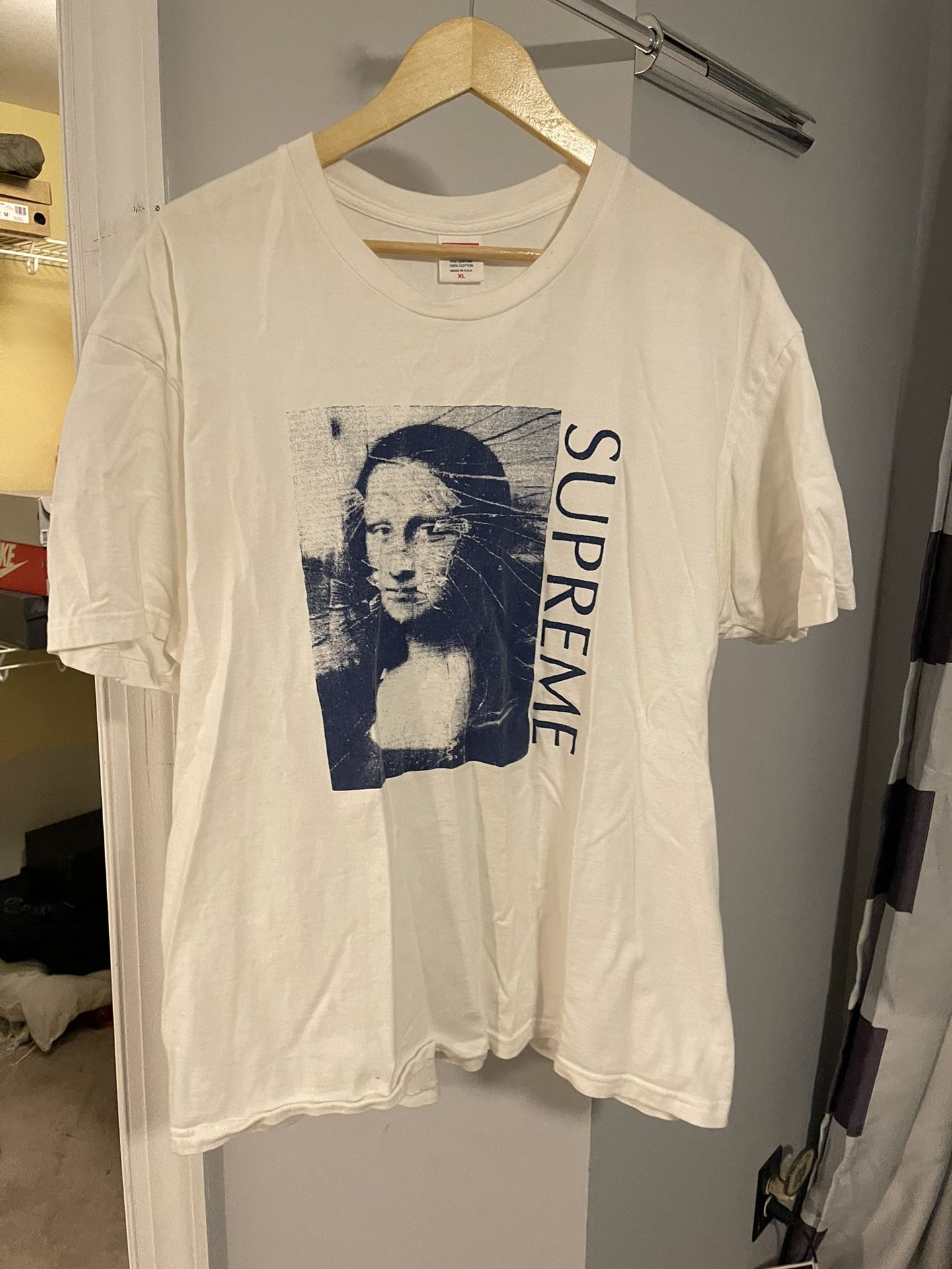 Supreme Mona Lisa T-Shirt, White