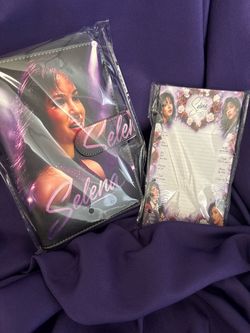 Selena binder sized a6 with stationary paper