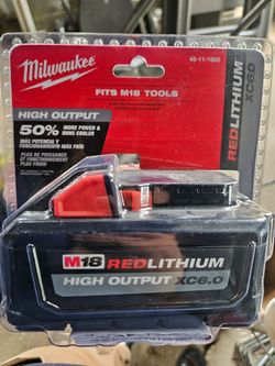 NEW Milwaukee High Output Battery