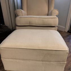 Rocking Chair And Ottoman