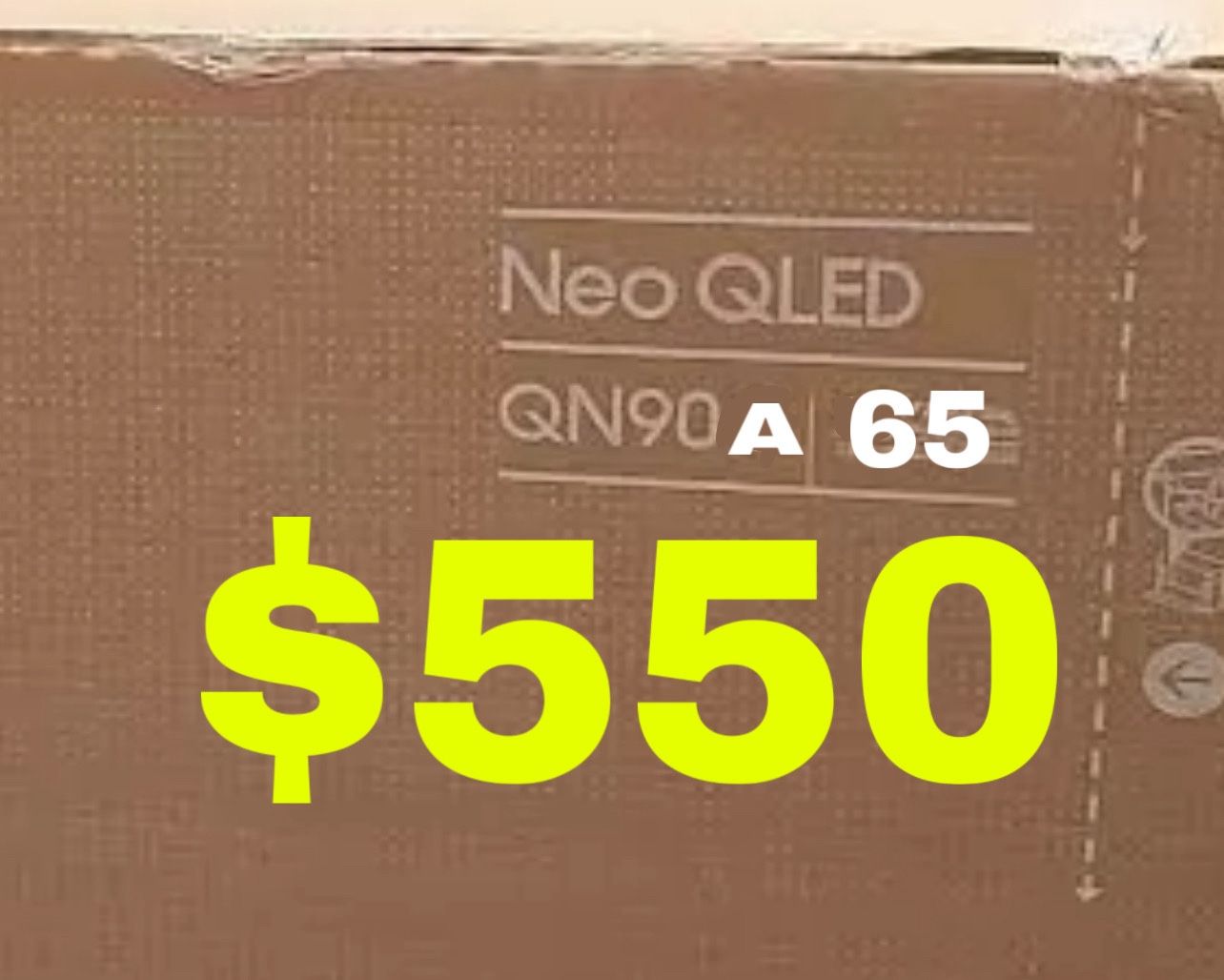 Samsung 65 NEO QLED LED LCD 120Hz 4k TV  