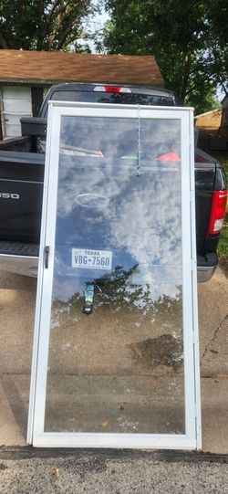 Glass Storm Door
