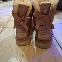 Pink Sparkly UGG Boots