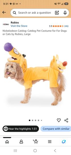 Rubies Nickelodeon CatDog Pet Costume Small