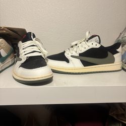 travis scott jordan 1 medium oliv 