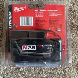 Milwaukee battery m28 brand new