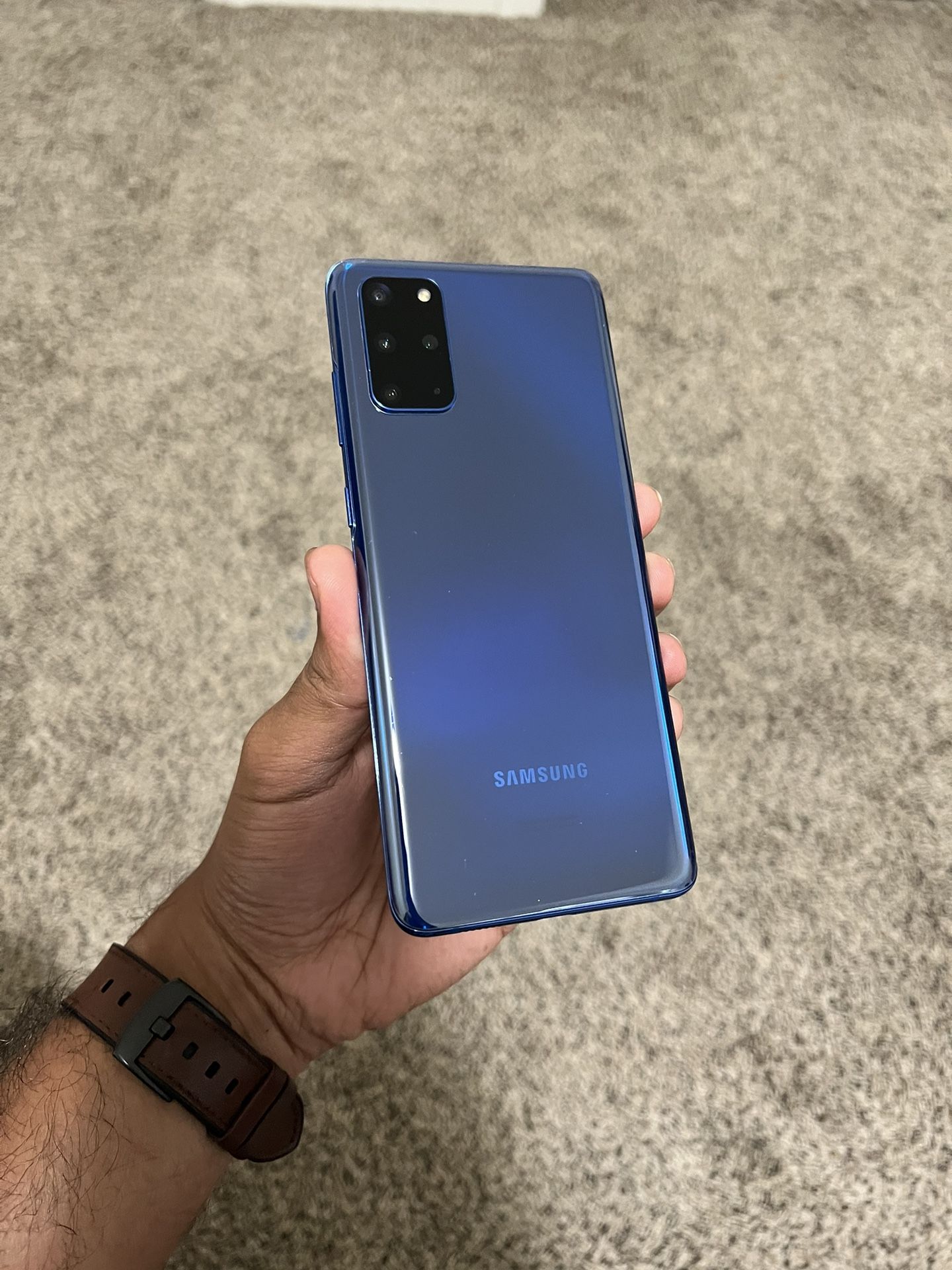 Samsung Galaxy S20 Plus 5G, Unlocked, Excellent Condition, Blue, Clean IMEI