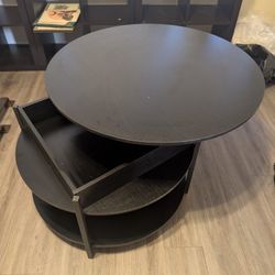 Round Lift top Coffee Table