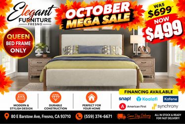 QUEEN BED FRAME