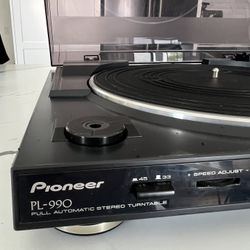 Vintage Pioneer Record Player 