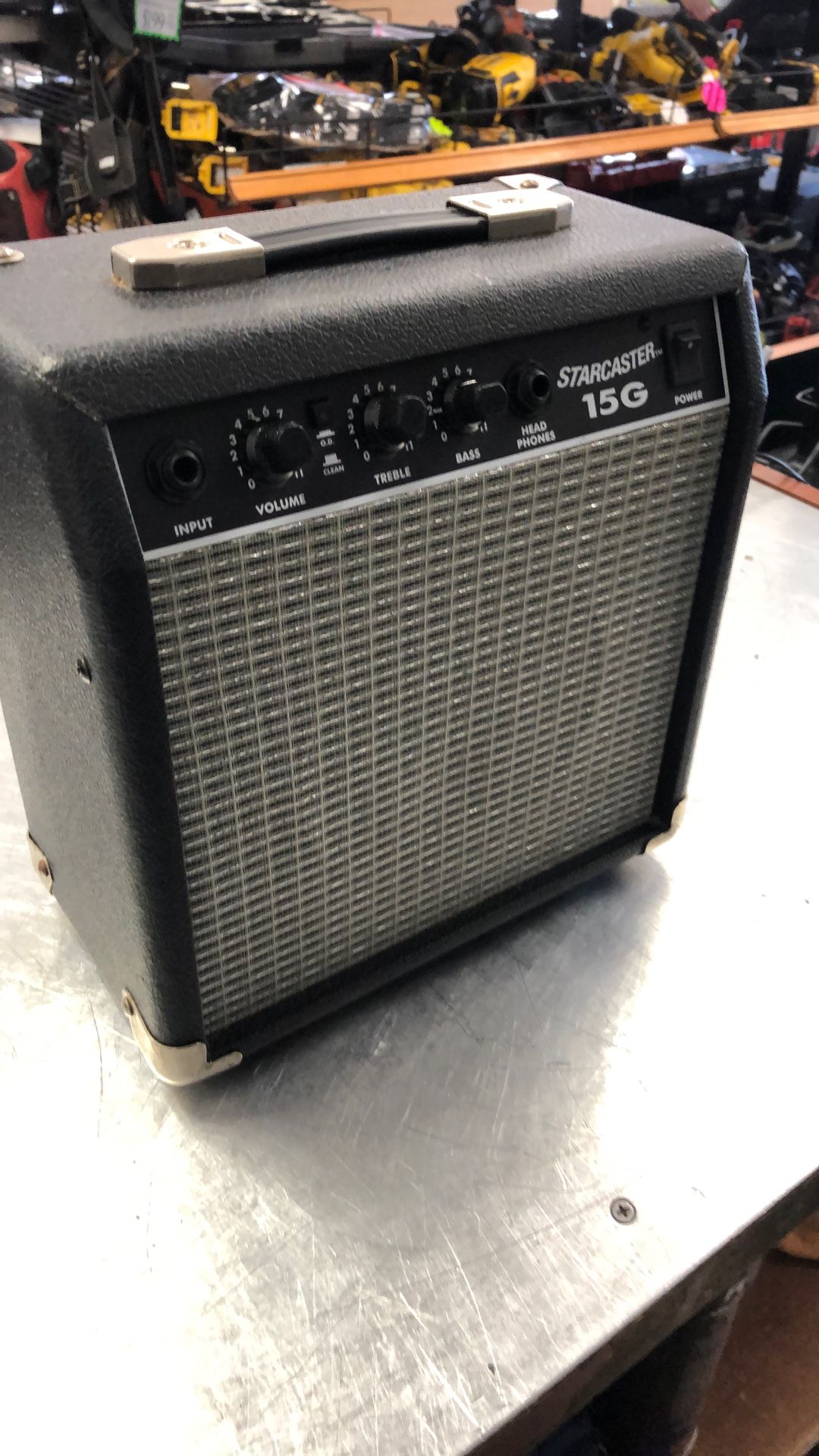 96091 Fender STRATOCASTER 15G Corded 120v 28watt Beginners Guitar Amp W/ Power Cord 573243