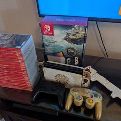 Complete Switch Zelda OLED With 21 Games 