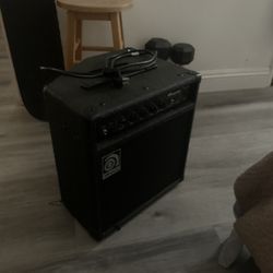 Electric bass guitar speaker 