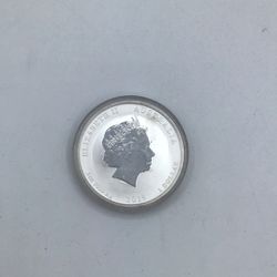 Silver Coin 2019 Elizabeth II Dollar, 925, 28.3 GM
