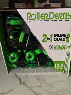 Roller Derby 2-in-1 Inline Quad Youth Skates