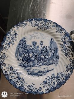 Immaculate,Full set  China, Coaching Scenes, England Made