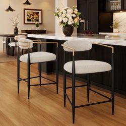 Set of 2 Counter Height Stools