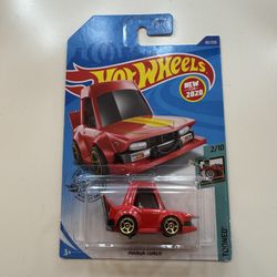 Hot Wheels Red Manga Tuner Tooned